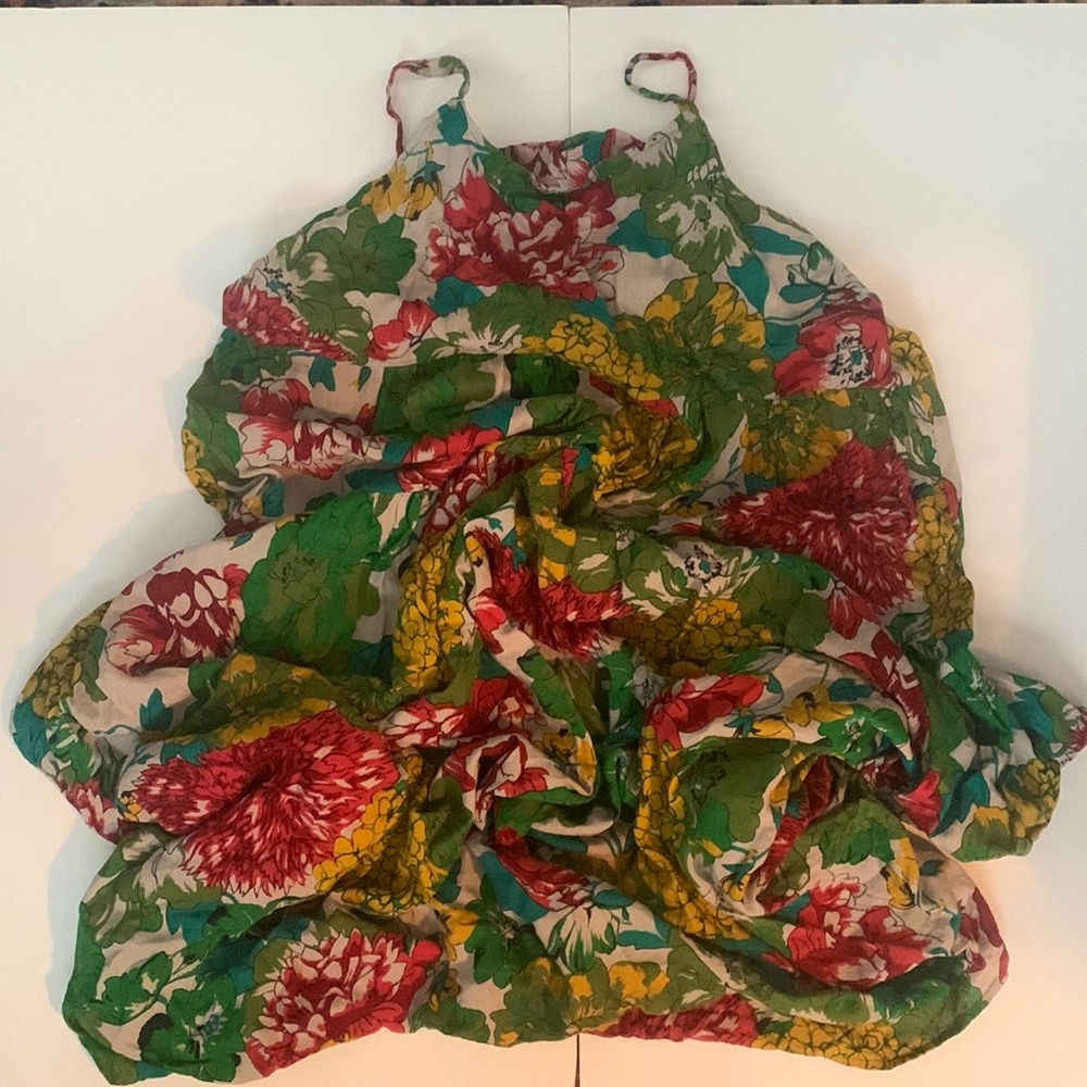 EUC YESNO Bohemian floral print dress